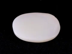 Certified natural doodhiya patthar 2.59 ratti (2.36 carat) back view