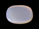 Certified natural doodhiya patthar 3.29 ratti (2.99 carat) back view
