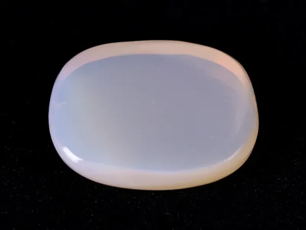 Certified natural doodhiya patthar 3.29 ratti (2.99 carat) back view