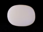 Certified natural doodhiya patthar 3.45 ratti (3.14 carat) back view