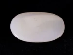 Certified natural doodhiya patthar 3.53 ratti (3.21 carat) back view