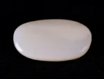 Certified natural doodhiya patthar 3.76 ratti (3.42 carat) back view