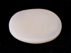 Certified natural doodhiya patthar 3.77 ratti (3.43 carat) back view