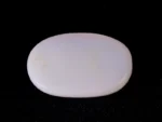 Certified natural doodhiya patthar 6.36 ratti (5.79 carat) back view