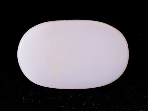Certified natural doodhiya patthar 6.99 ratti (6.36 carat) back view