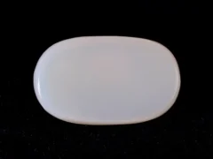 Certified natural doodhiya patthar 7.89 ratti (7.18 carat) back view