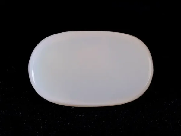 Certified natural doodhiya patthar 7.89 ratti (7.18 carat) back view