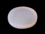 Certified natural doodhiya patthar 8.84 ratti (8.04 carat) back view