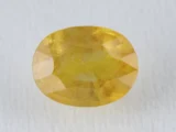 4.62 carat yellow sapphire