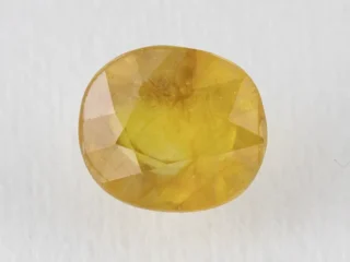 Bangkok yellow sapphire pukhraj 5.93 carat