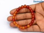 yamini hakik bracelet held in palm for size reference
