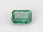 Zambian emerald 4.32 carat side profile 11.5×8.4×4.7 mm