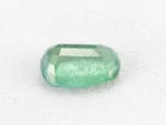 4.76 ratti emerald back view (cushion mix)