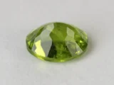 Peridot Stone 9.27 Carat (10.19 Ratti) pavilion facets and symmetry view