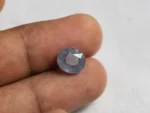 Ceylon Blue Sapphire 5.90 ct in hand for real-world scale and tone