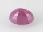 Bangkok Ruby Stone (Manik) 11.75 Carat (12.91 Ratti) back view with pavilion facets visible