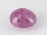 Bangkok Ruby Stone (Manik) 11.8 Carat (12.97 Ratti) back view with pavilion facets visible