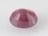 Bangkok Ruby Stone (Manik) 8.4 Carat (9.23 Ratti) back view with pavilion facets visible