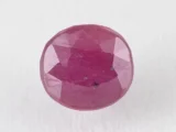 Bangkok Ruby Stone (Manik) 8.75 Carat (9.62 Ratti) side profile showing depth and crown height