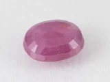 Bangkok Ruby Stone (Manik) 9.25 Carat (10.16 Ratti) back view with pavilion facets visible