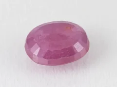 Bangkok Ruby Stone (Manik) 9.25 Carat (10.16 Ratti) back view with pavilion facets visible