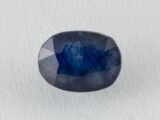 Bangkok Blue Sapphire (Neelam) 3.86 Carat natural certified oval cut loose gemstone