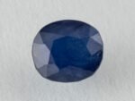 Bangkok Blue Sapphire (Neelam) 4.59 Carat natural certified oval cut loose gemstone