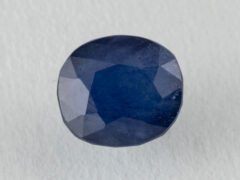 Bangkok Blue Sapphire (Neelam) 4.59 Carat natural certified oval cut loose gemstone