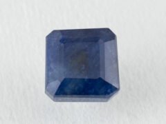 Bangkok Blue Sapphire (Neelam) 5.34 Carat natural certified octagon cut loose gemstone