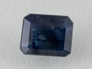 Bangkok Blue Sapphire (Neelam) 6.22 Carat natural certified octagon cut loose gemstone