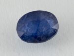 Bangkok Blue Sapphire (Neelam) 6.5 Carat natural certified oval cut loose gemstone