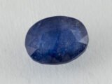 Bangkok Blue Sapphire (Neelam) 6.5 Carat natural certified oval cut loose gemstone