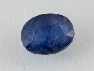 Bangkok Blue Sapphire (Neelam) 6.5 Carat natural certified oval cut loose gemstone