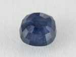 Bangkok Blue Sapphire Neelam 7 Carat back view pavilion facets visible