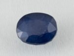 Bangkok Blue Sapphire (Neelam) 7.9 Carat natural certified oval cut loose gemstone