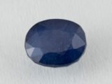 Bangkok Blue Sapphire (Neelam) 7.9 Carat natural certified oval cut loose gemstone