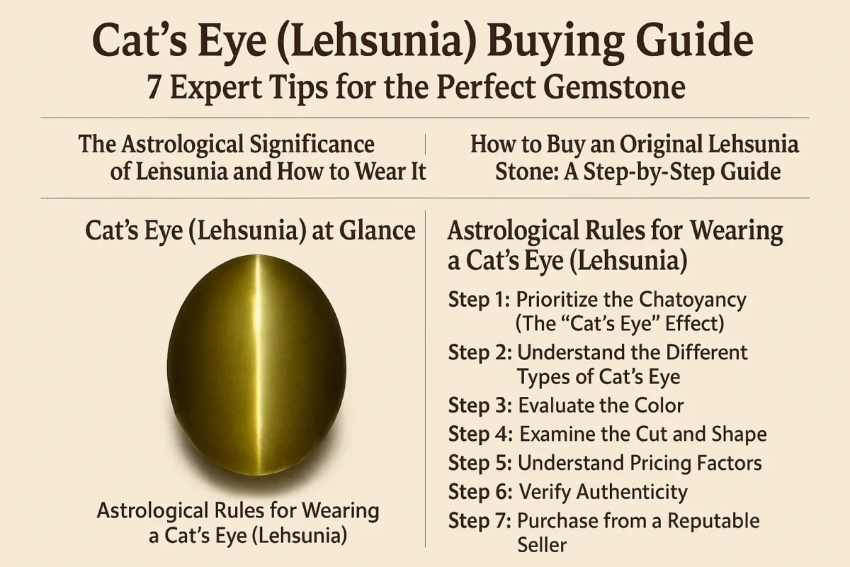 Cats Eye (Lehsunia) Buying Guide: 7 Expert Tips for the Best Purchase 28 Cabochon cat’s eye chrysoberyl showing sharp chatoyancy band.