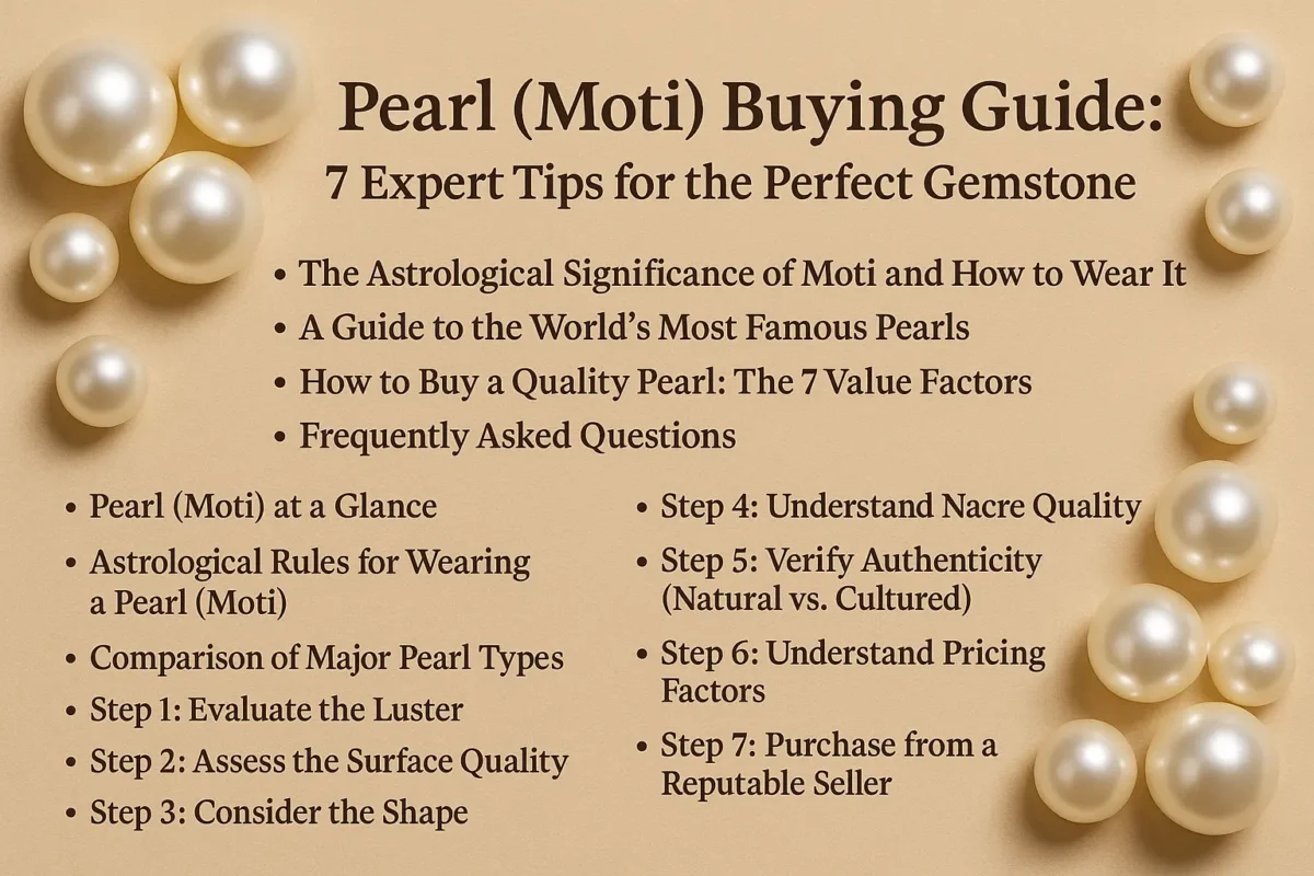 Round white pearl with high luster and clean surface.