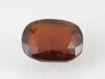 African Gomed Stone 11.6 Carat natural Hessonite with brown colour, oval cut.