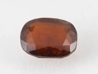 African Gomed Stone 11.6 Carat natural Hessonite with brown colour, oval cut.