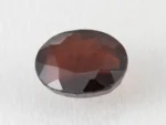 African Gomed Stone (Hessonite) 5.61 Carat natural certified oval cut loose gemstone