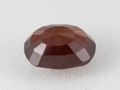 Natural Gomed 6.35 Carat back view showing pavilion facets.