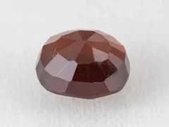 Natural Gomed 6.7 Carat back view showing pavilion facets.