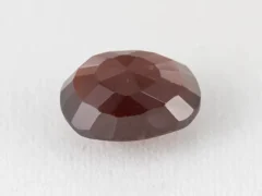 Natural Gomed 7.6 Carat back view showing pavilion facets.