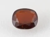 African Gomed Hessonite 8.7 Carat natural stone with brown colour, oval cut.