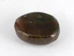 Certified Pitoniya Bloodstone 11.92 Ratti Back Surface Flat Base View