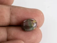 Original Bloodstone 6.44 Carat 14x10mm Actual Size Reference