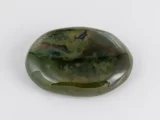 Bloodstone 6.44 Carat Natural Certified Oval Cabochon Pitoniya Stone
