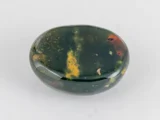 Certified Pitoniya Bloodstone 8.71 Ratti Back Surface Flat Base View
