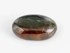 Bloodstone 8.44 Carat Natural Certified Oval Cabochon Pitoniya Stone